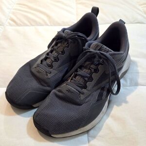 Reebok Men's Gray Nanoflex TR 2.0 Training Sneakers - Size 11 EUC Gym Crossfit